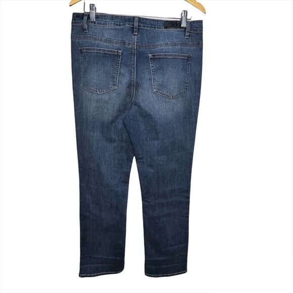 𝅺Buffalo Mid Rise Straight  Leg jeans Size 12 - Picture 4 of 8